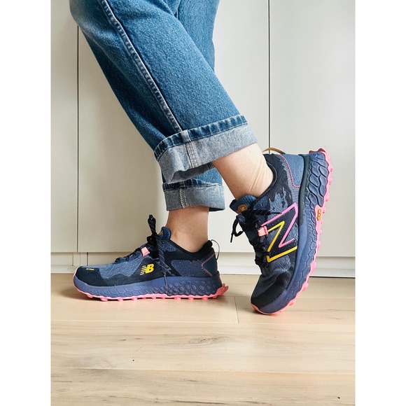 New Balance Womens Fresh Foam X Hierro V7 Trail Running Shoe | Night Sky 10 US - Picture 3 of 11
